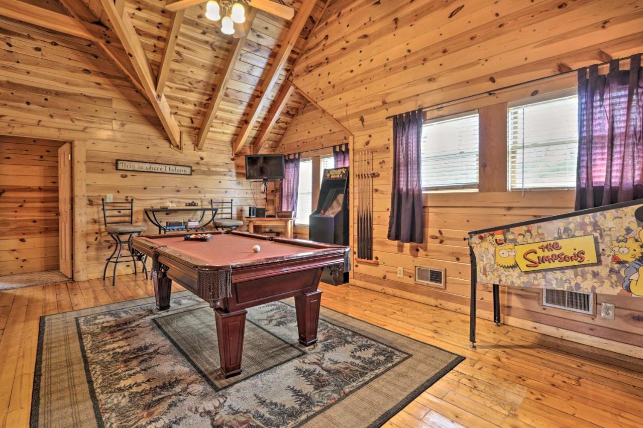 Pigeon Forge Cabin With Games, 1 Mi To Parkway! 外观 照片